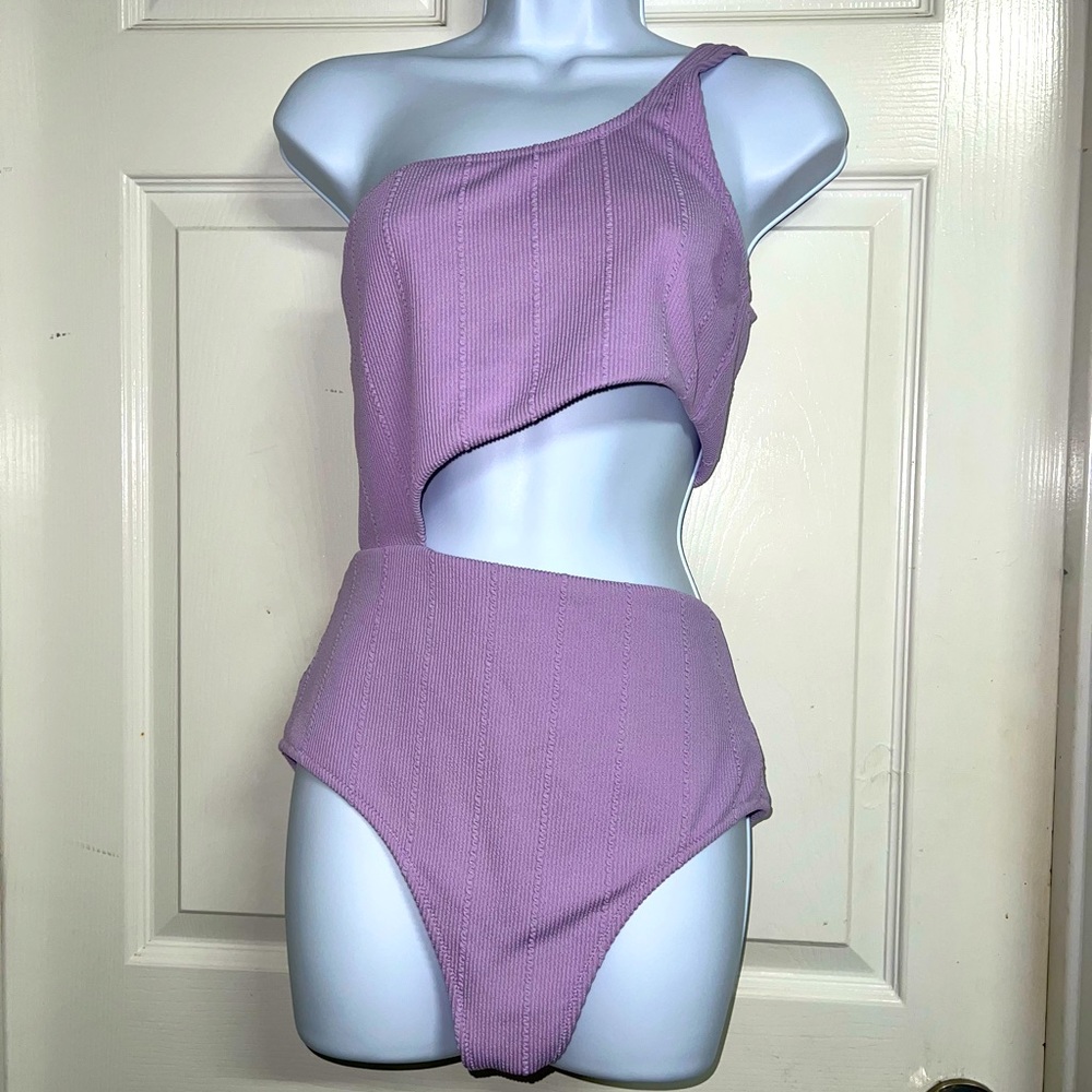 Aerie Lavender One Piece Swimsuit